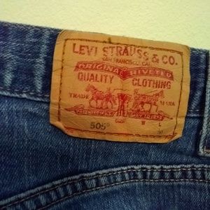 Levi 505 jeans